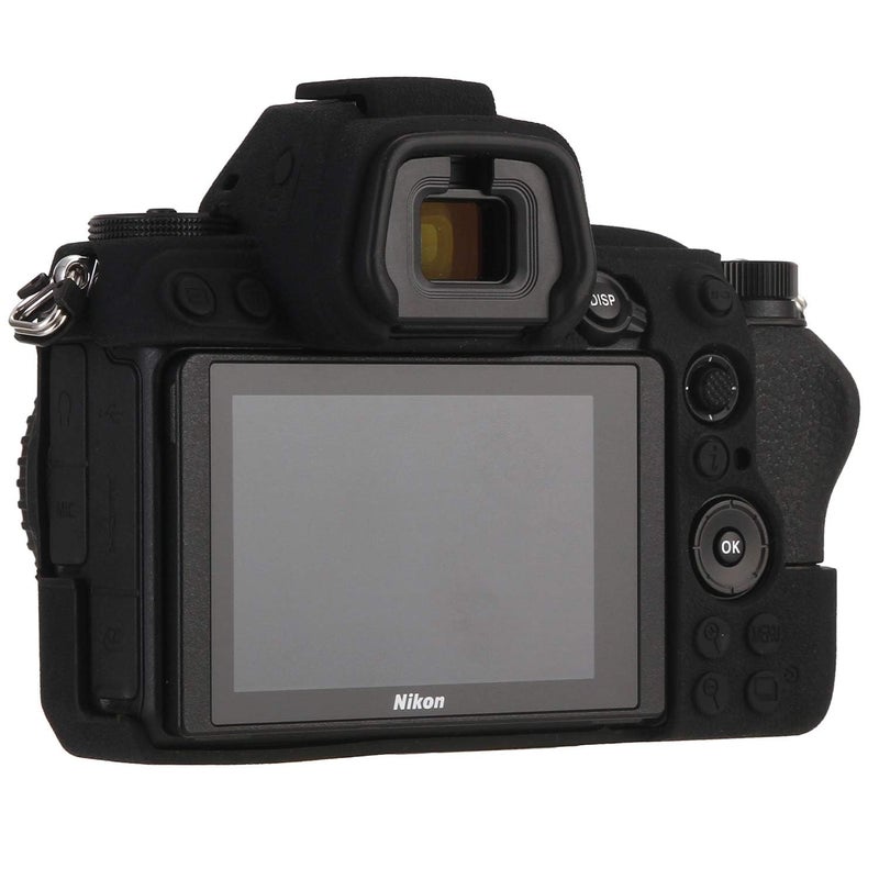 Easy Hood Camera Case Compatible with Nikon Z6 Z7 Z6 II Z7 II Digital Camera, Anti-Scratch Soft Silicone Rubber Housing Case Shell Protective Camera Cover Skin Protector (Black) - Image 2